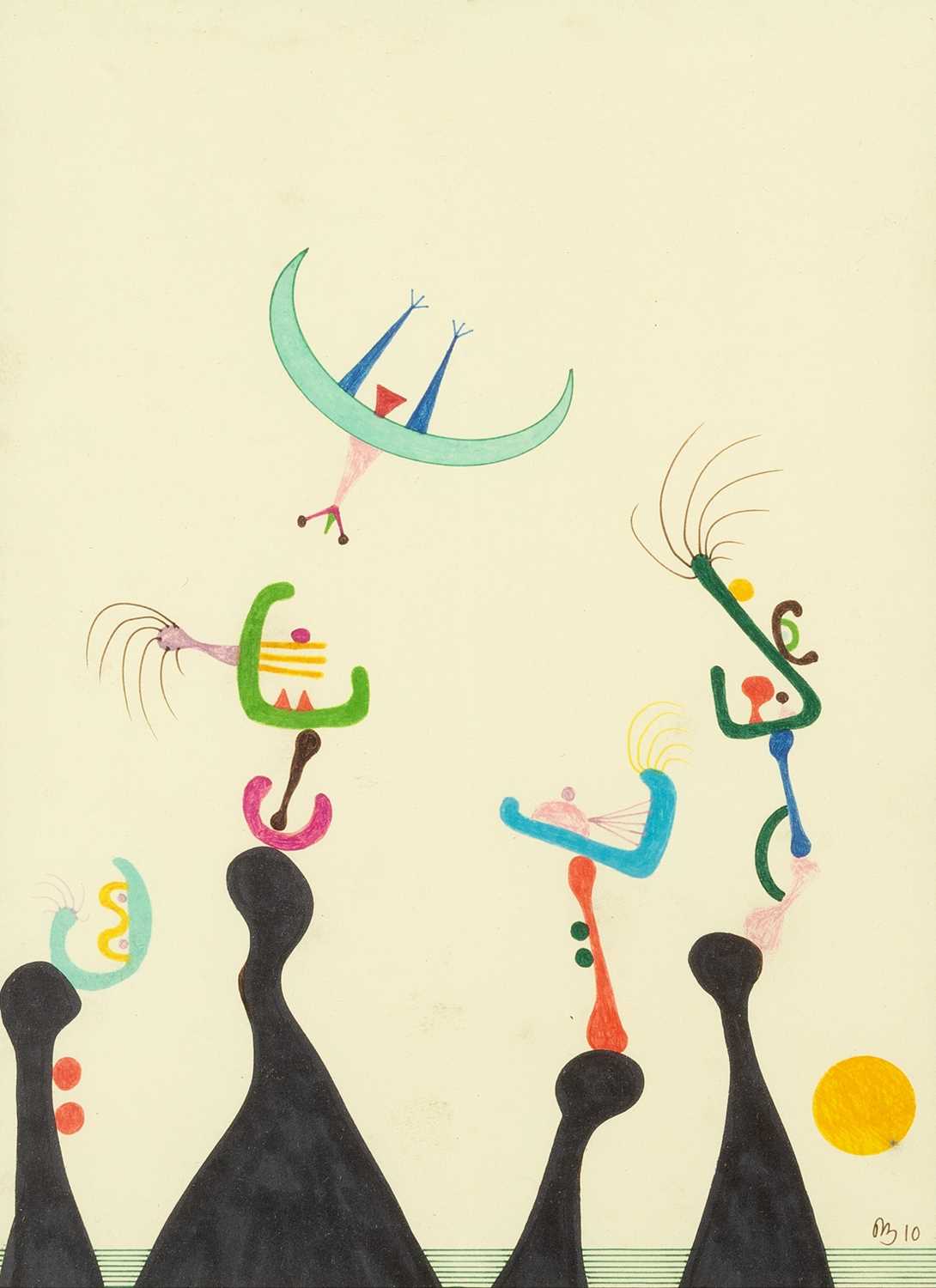 Lot 58 - Desmond Morris (b.1928) ' Untitled, 2010...