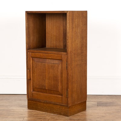 Lot 79 - Attributed to Heals oak, small cupboard or...