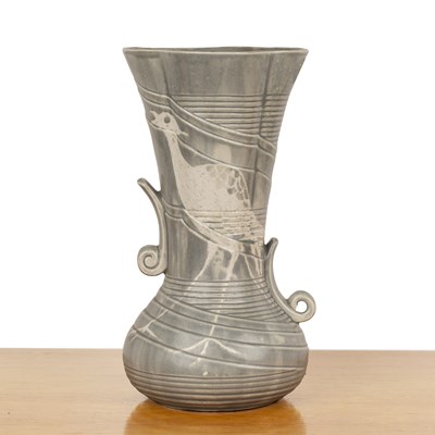 Lot 315 - Sylvac Art Deco style ceramic flower vase,...