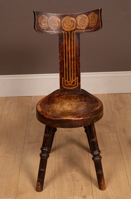 Lot 300 - A Glasgow school chair