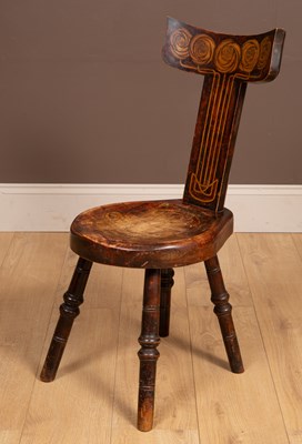 Lot 300 - A Glasgow school chair