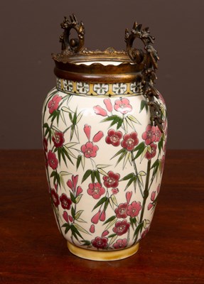 Lot 66 - A Zsolnay vase