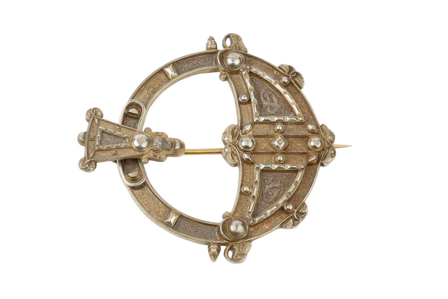 Lot 172 A Victorian Irish Tara brooch by Waterhouse
