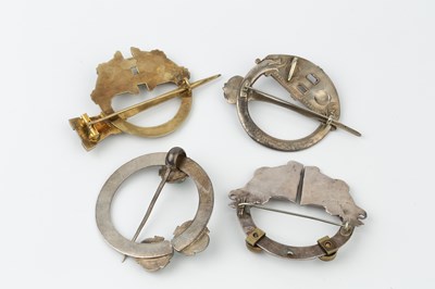 Lot 176 - A Victorian Irish brooch, of Tara design, the...
