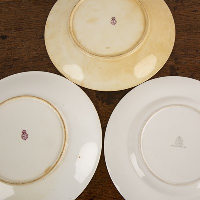 Lot 162 - Collection of Royal Worcester plates decorated...