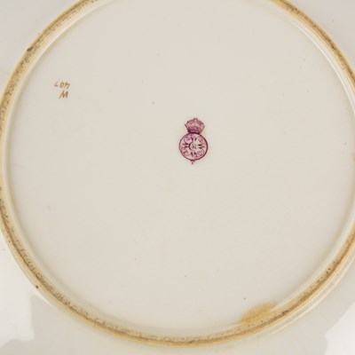 Lot 162 - Collection of Royal Worcester plates decorated...