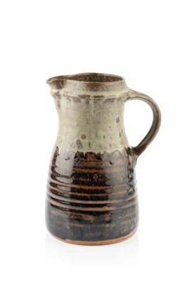 Lot 659 - Richard Batterham (1936-2021) Jug tenmoku with...