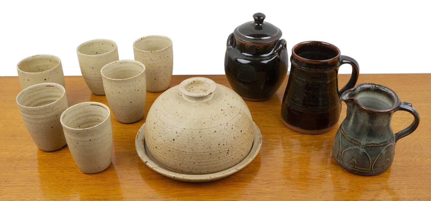 Lot 393 - Group of Winchcombe Pottery to include a Don...