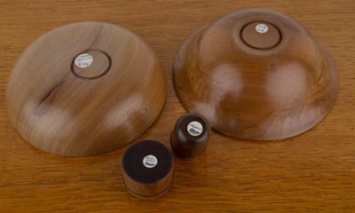 Lot 116 - Don White (1942-2020) collection of treen,...