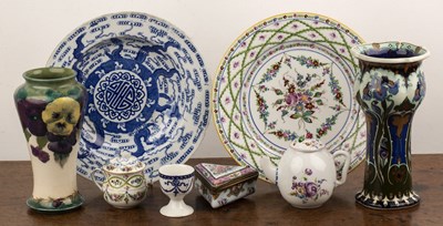 Lot 165 - Collection of ceramics and pottery comprising:...