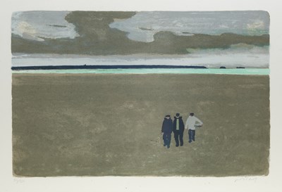 Lot 1 - Hans Potthof (1911-2003) Breton Fishermen...