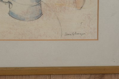 Lot 348 - Jean Sturgis (British 1931-2018), a pair of still lifes