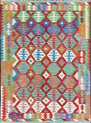 Lot 351 - A collection of three modern Anatolian style Kilims