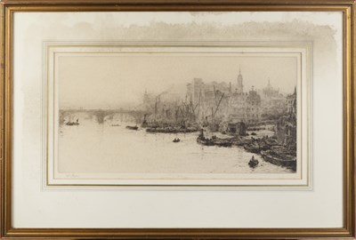 Lot 101 - William Lionel Wyllie (1851-1931) Pool of...