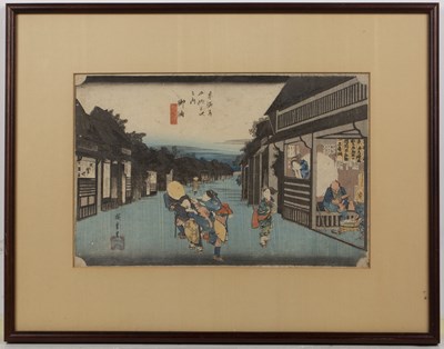 Lot 336 - After Utagawa Hiroshige (1797-1858) Japanese...