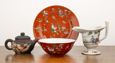 Lot 172 - Small group of pieces Chinese, including a...