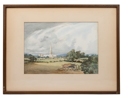 Lot 193 - Elizabeth Anna Lucas (b.1840-) Wooded field...