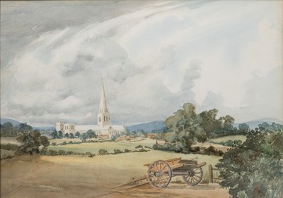 Lot 193 - Elizabeth Anna Lucas (b.1840-) Wooded field...