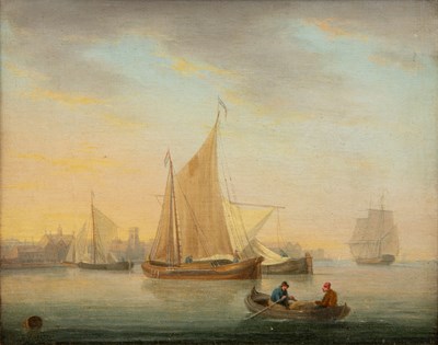 Lot 112 - W. Anderson (1787-1834) Dutch Shipping in a...