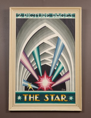 Lot 370 - A poster: 'The Star'