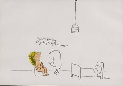 Lot 146 - Mel Calman (1931-1994) 'If you're a fantasy,...