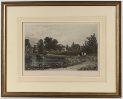 Lot 1 - J Boydell A North East view of Blenheim House...