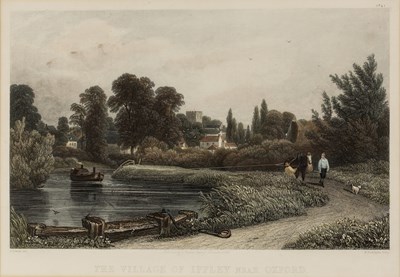 Lot 1 - J Boydell A North East view of Blenheim House...