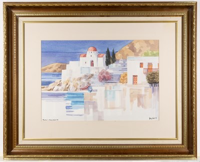 Lot 111 - Johnny Gaston (b. 1955) Menton, South of...