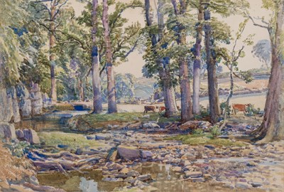 Lot 187 - Samuel John Lamorna Birch (1869-1955) Trees by...