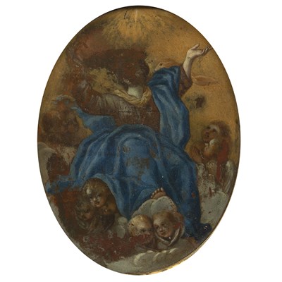 Lot 201 - 18th century Continental school The Assumption...