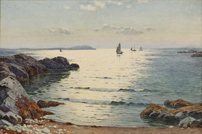 Lot 204 - John McDougal (1851-1945) A Sunlit Sea, signed...