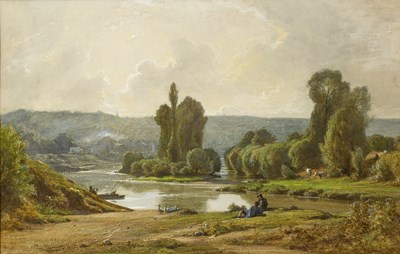 Lot 157 - Attributed to Emile Charles Lambinet (French b....