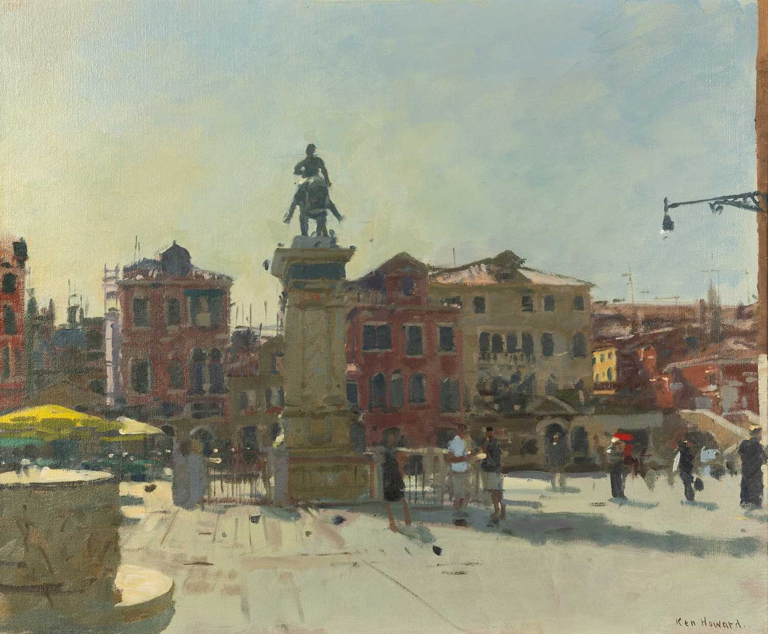 Lot 304 - Ken Howard (1932-2022) Evening in Campo San