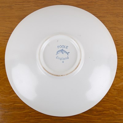 Lot 371 - Poole Pottery 'Delphis' range dish, decorated...