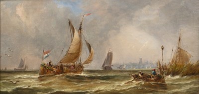 Lot 386 - George Chambers II (1830-c.1890) Dutch...