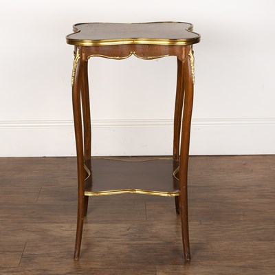 Lot 67 - Kingwood and parquetry occasional table French,...