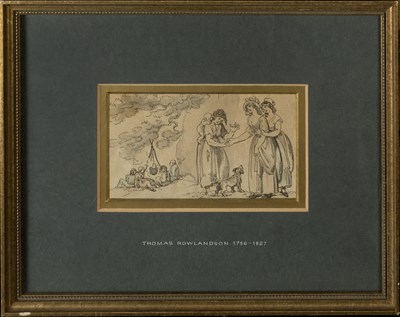 Lot 90 - Thomas Rowlandson The Recruiting Sargeant,...