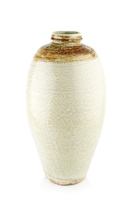 Lot 614 - Mike Dodd (b.1943) Large vase stoneware, with...