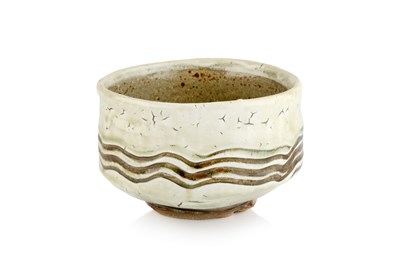 Lot 617 - Mike Dodd (b.1943) Footed bowl stoneware with...