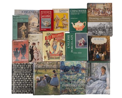 Lot 403A - A large collection of art reference books