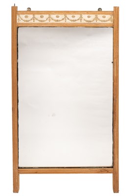 Lot 480 - A Regency pine framed wall mirror