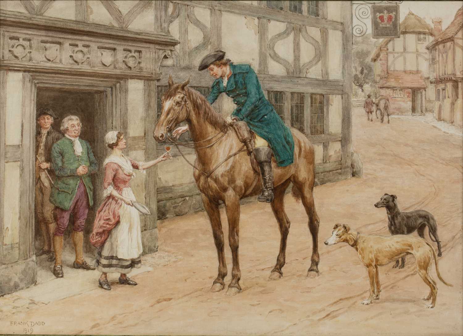 Lot 119 - Frank Dodd (1851-1929) 'Welcome home