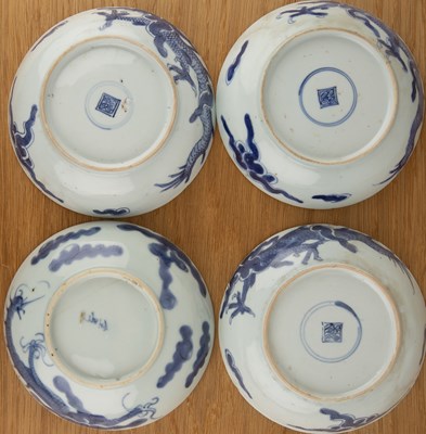 Lot 21 - Group of blue and white porcelain Chinese and...