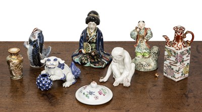 Lot 215 - Collection of pieces Chinese and European, to...