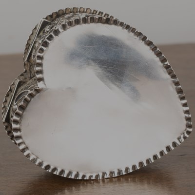 Lot 222 - Victorian silver and tortoiseshell box in the...