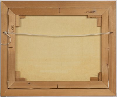 Lot 182 - Maurice Bishop (b.1944) 'Shoreline', oil on...