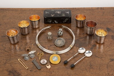Lot 157 - Group of jewellery and miscellaneous items to...
