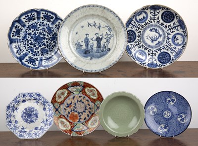 Lot 228 - Group of pieces Chinese and Japanese,...