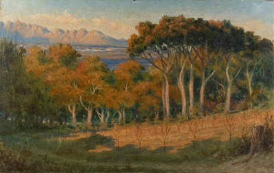 Lot 120 - Rowland Pym (1910-2006) Table Mountain signed...