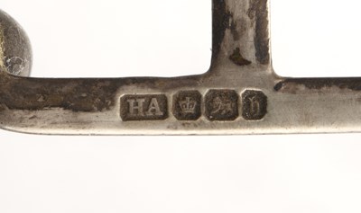 Lot 263 - Collection of silver to include: two silver...